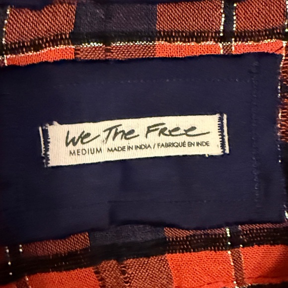 We The Free Plaid Shirt - Picture 3 of 6